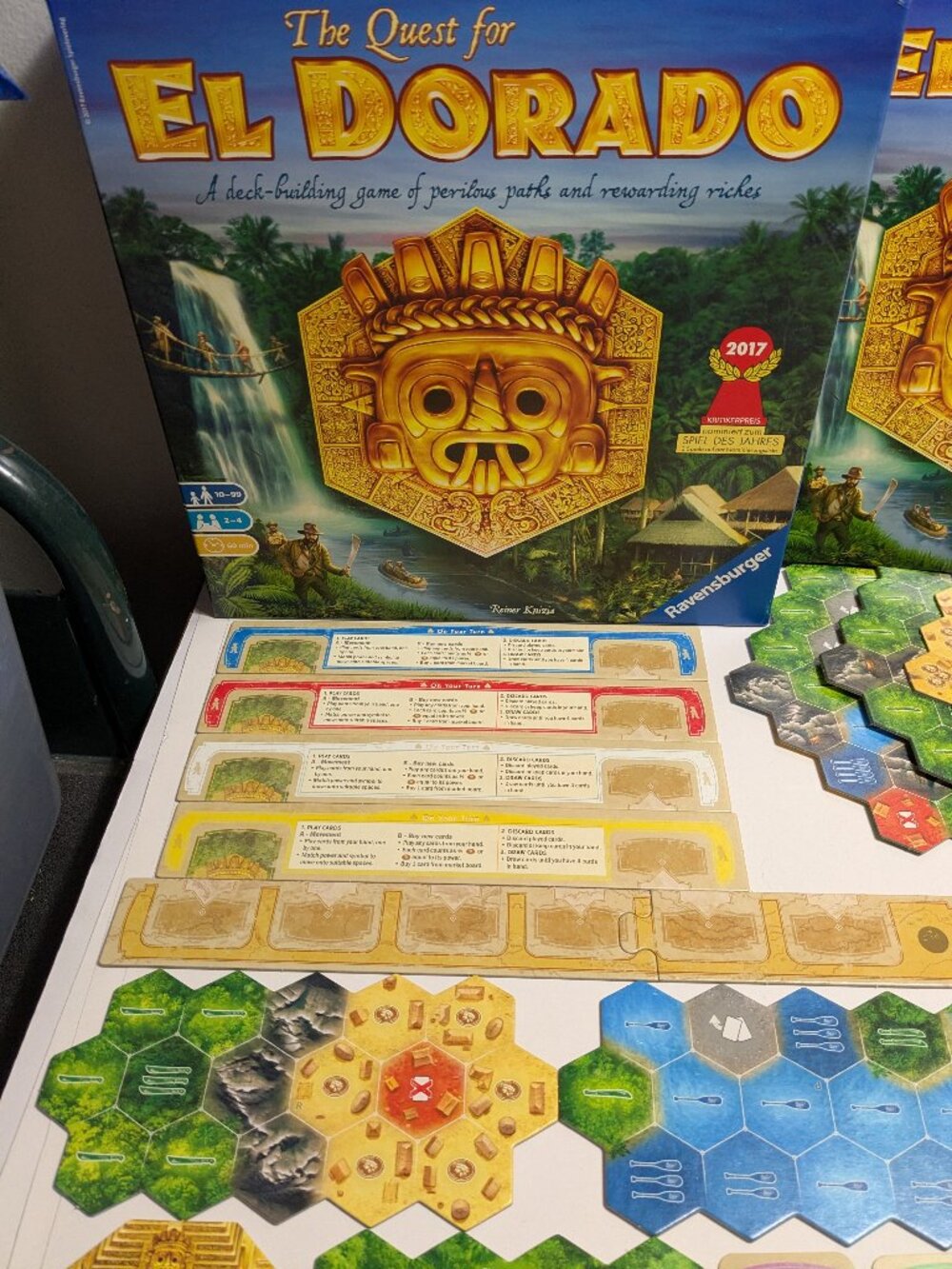 The Quest for El Dorado Ravensburger Board Game Complete Deck-Building Game - Picture 2 of 15